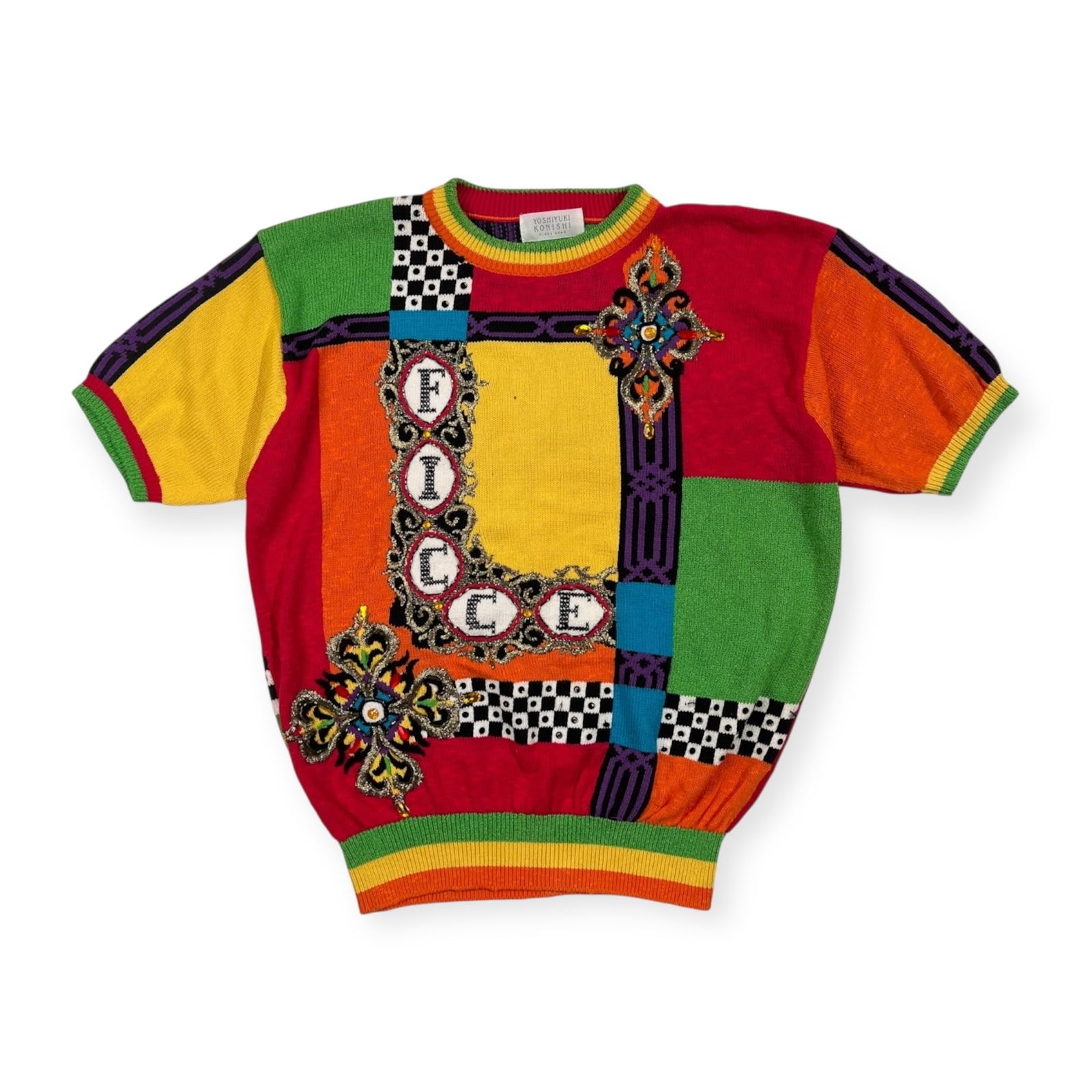 希少 YOSHIYUKI KONISHI ヨシユキコニシ マルチデザイン 3D 半袖