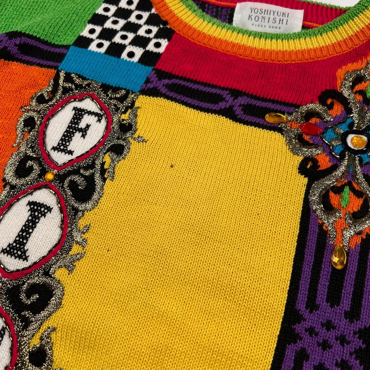 希少 YOSHIYUKI KONISHI ヨシユキコニシ マルチデザイン 3D 半袖