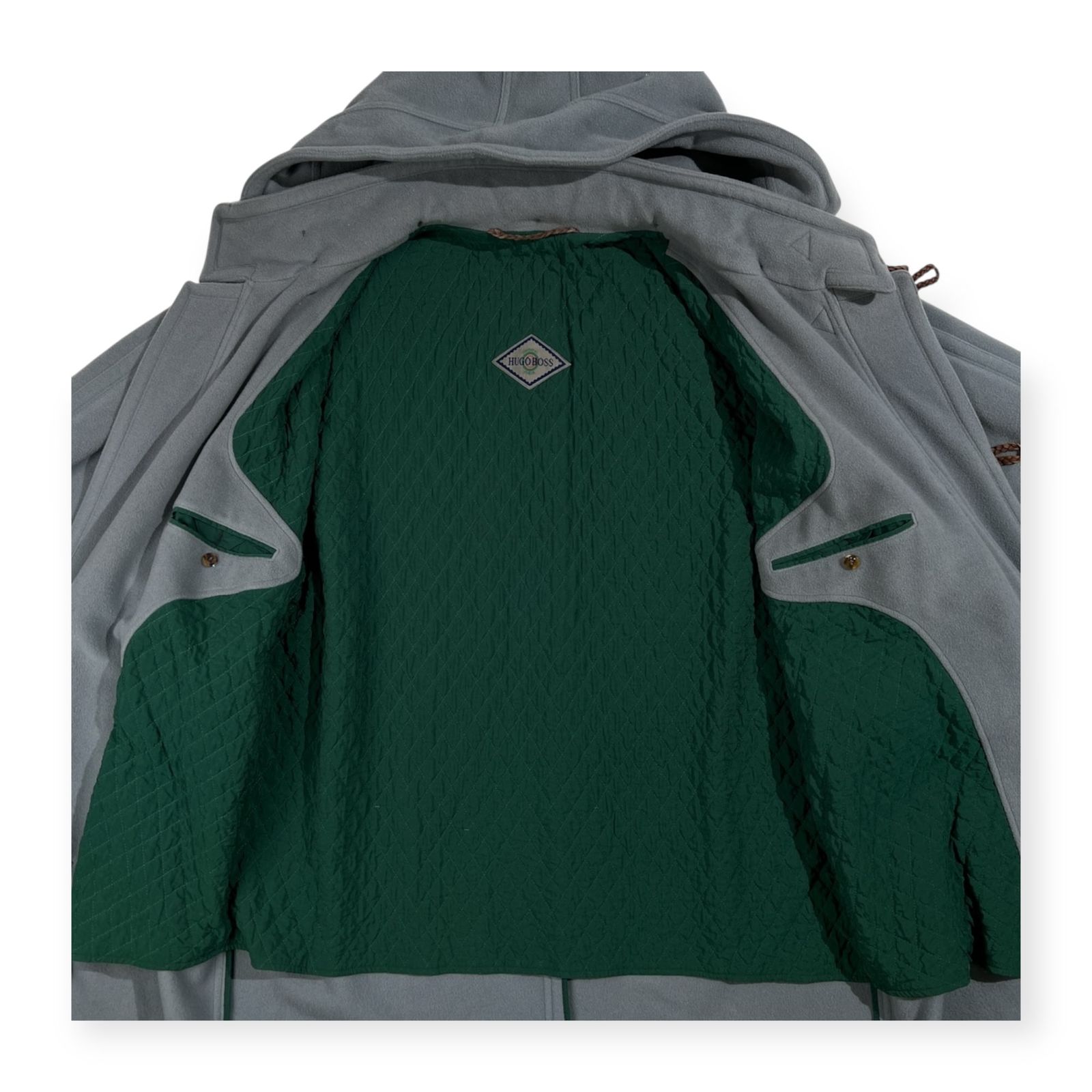 希少 HUGO BOSS ヒューゴボス オーバー ダッフルコート サイズ XL~程度