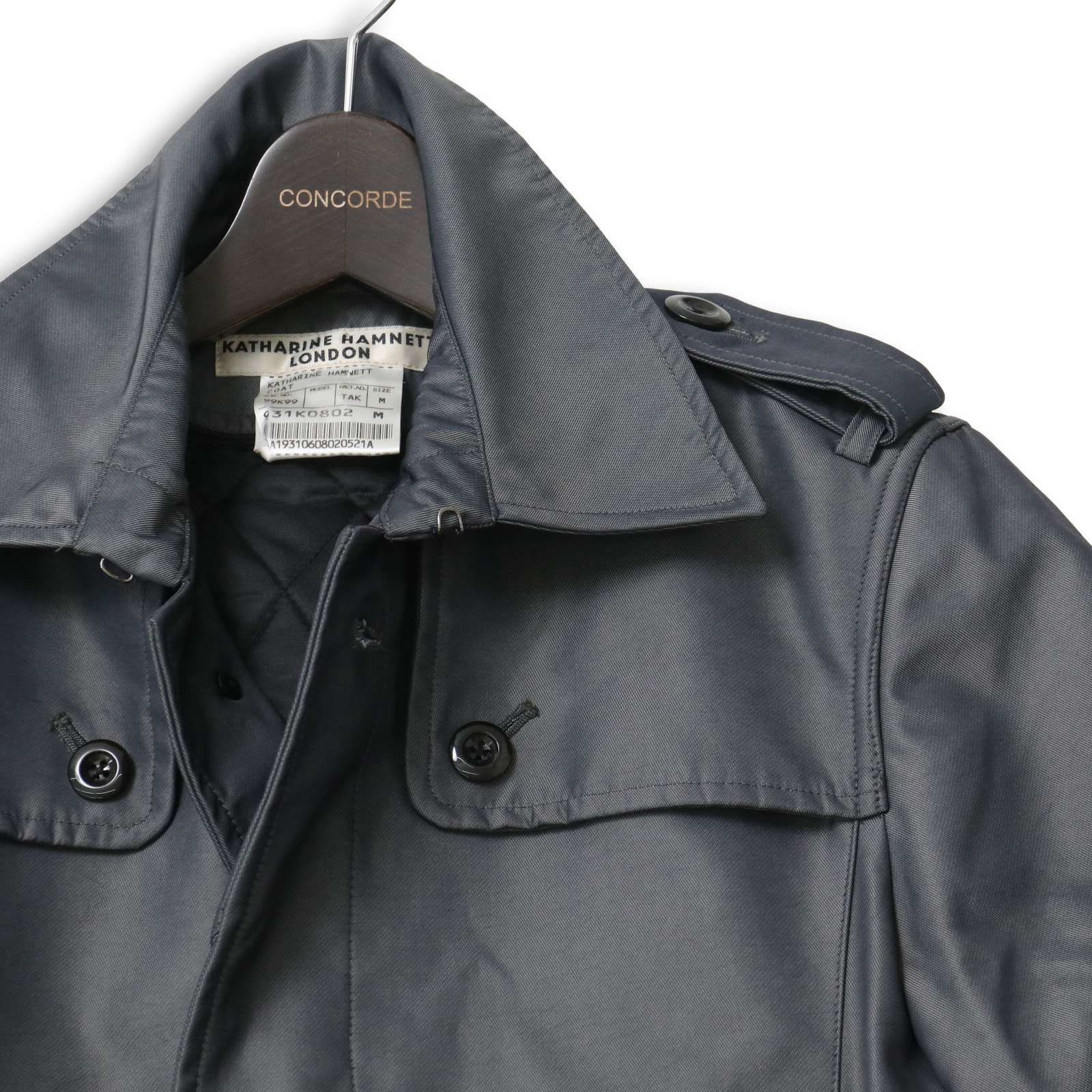 KATHARINE HAMNETT キャサリンハムネット 中綿 ライナー☆ 微光沢