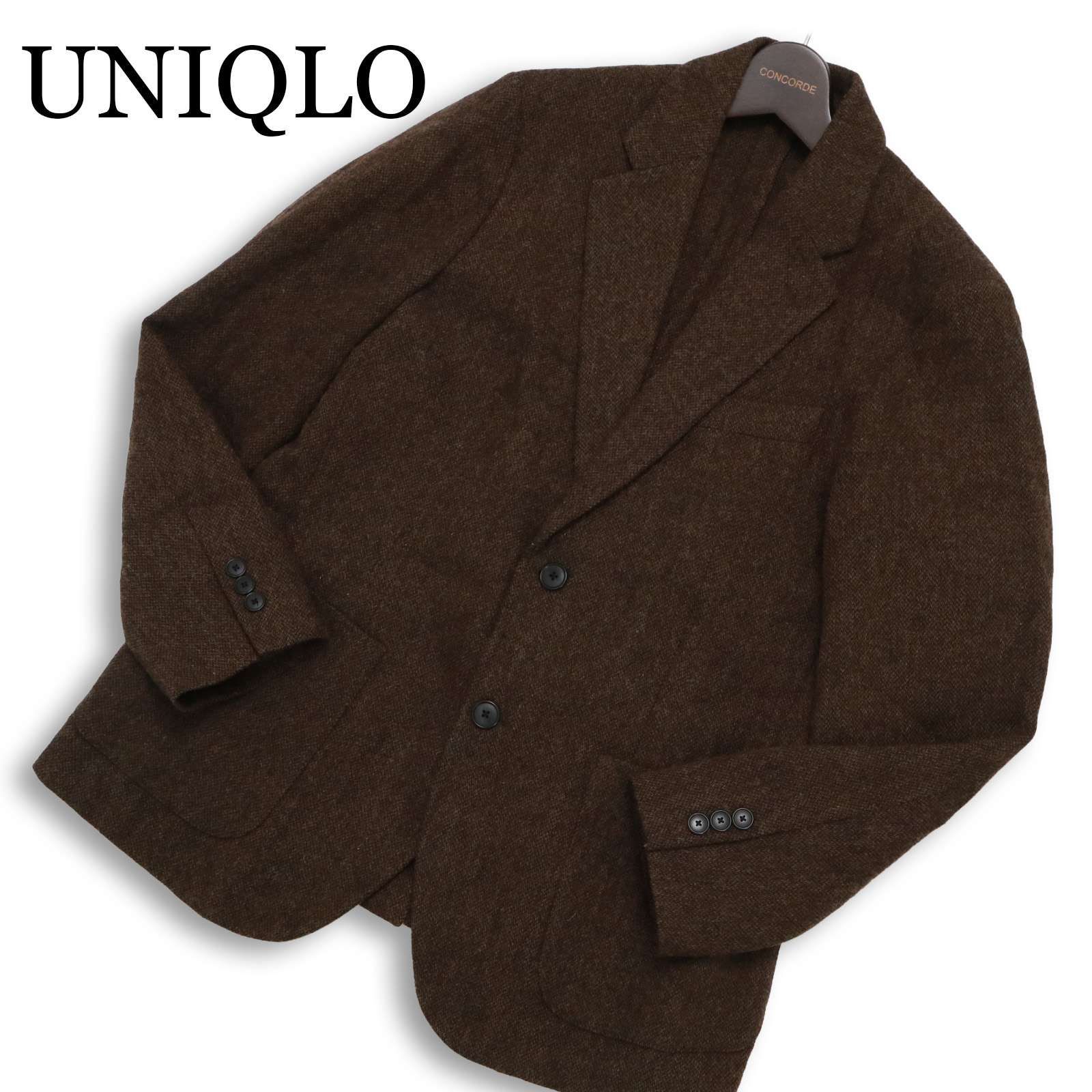 UNIQLO ユニクロ 秋冬☆ ウール ブレンド ツイード テーラード