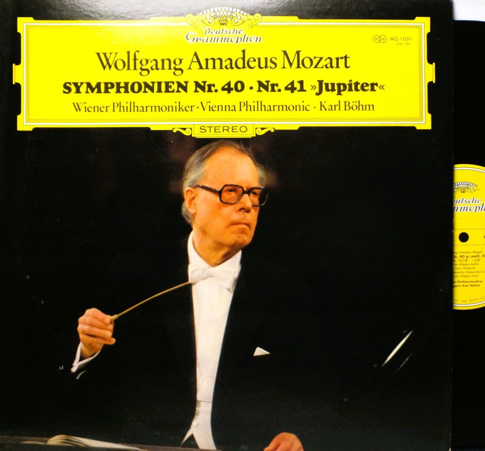 LP MG-1051 カール・ベーム KARL BOHM モーツァルト 交響曲 第40番