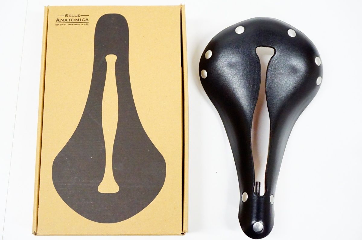 Shin　セラアナトミカ　R2 中古 SELLE ANATOMICA 「セラアナトミカ」 H2 LEATHER サドル / バイチャリ