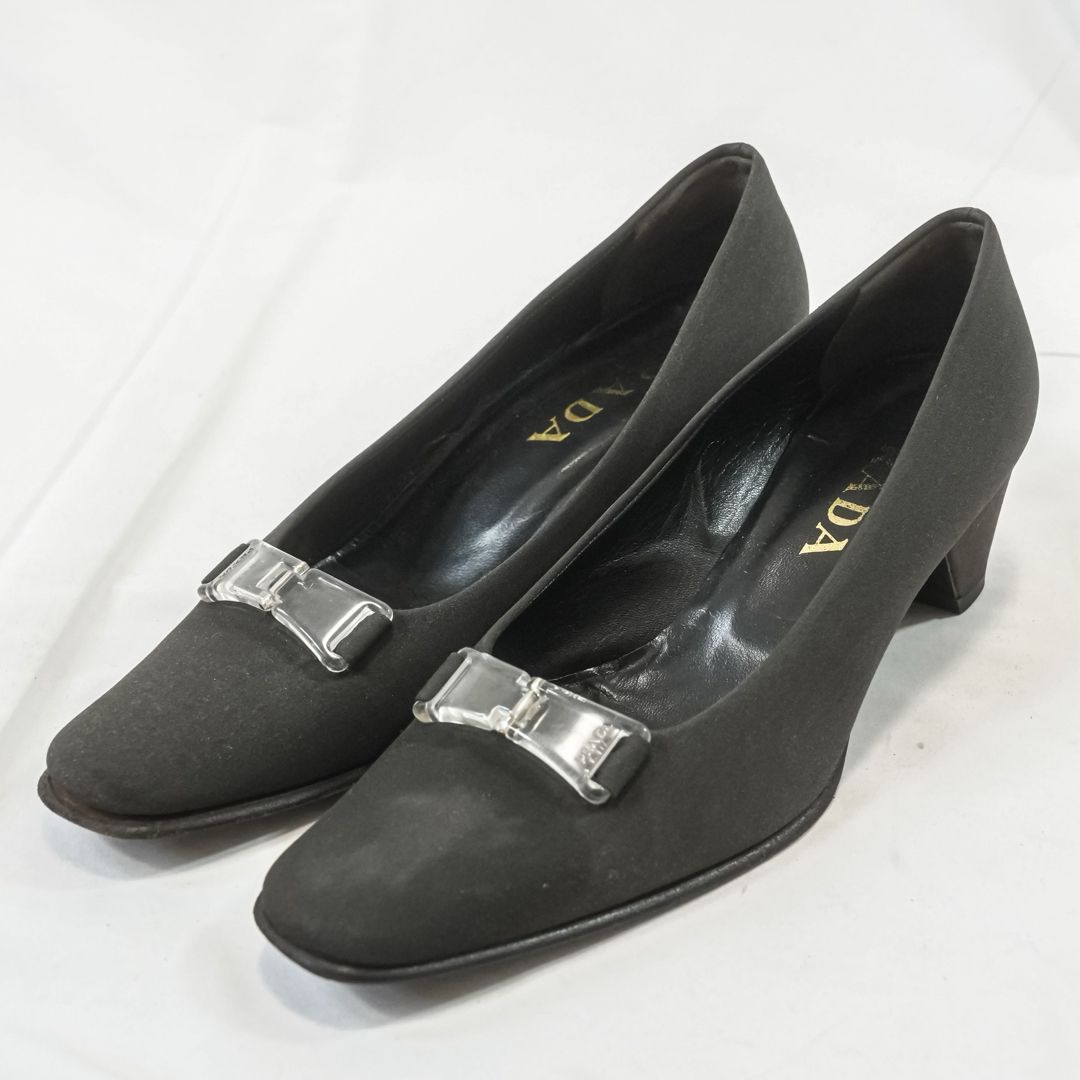 PRADA パンプス リボン 37 1/2 値下げました PRADA パンプス リボン 37