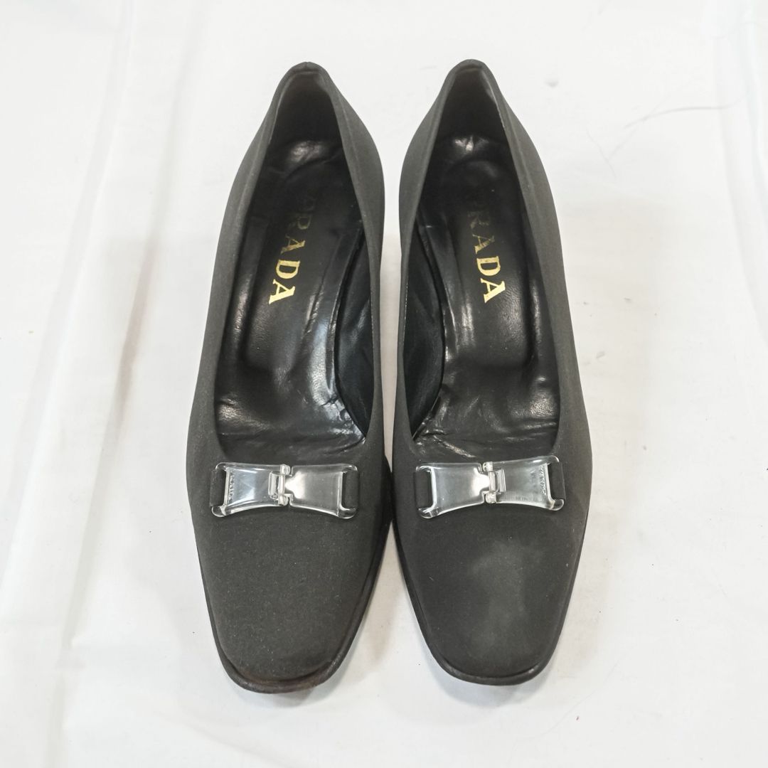PRADA パンプス リボン　37 1/2 値下げました PRADA パンプス リボン 37 1/2 値下げました PRADA パンプス リボン 37
