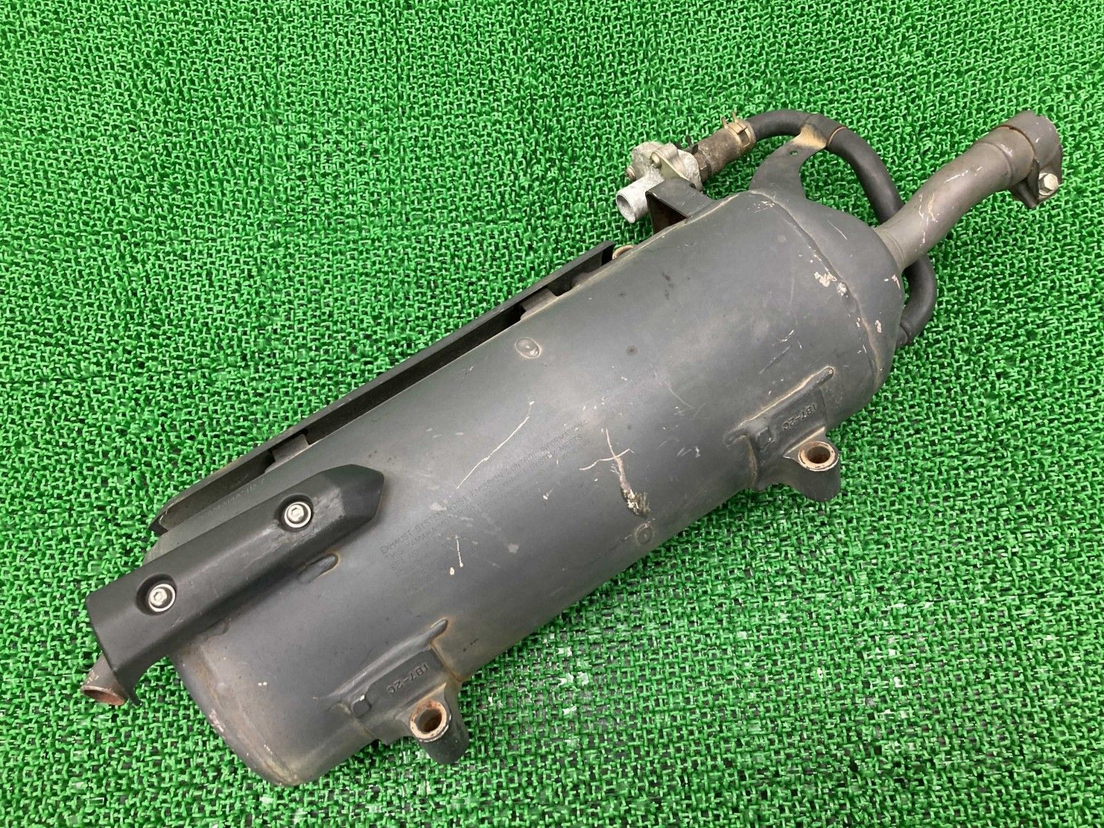 マグザム サイレンサーマフラー 1B7 ヤマハ 純正 中古 バイク 部品