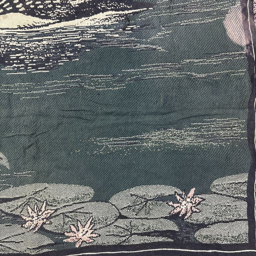 vintageラグ ブランケット マルチカバー タペストリー カモ アニマル