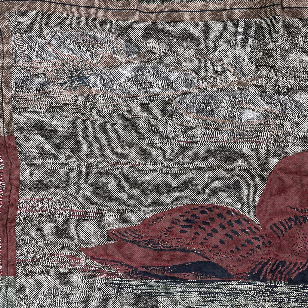 める】80s USA ブランケット ヴィンテージラグ タペストリー vintage