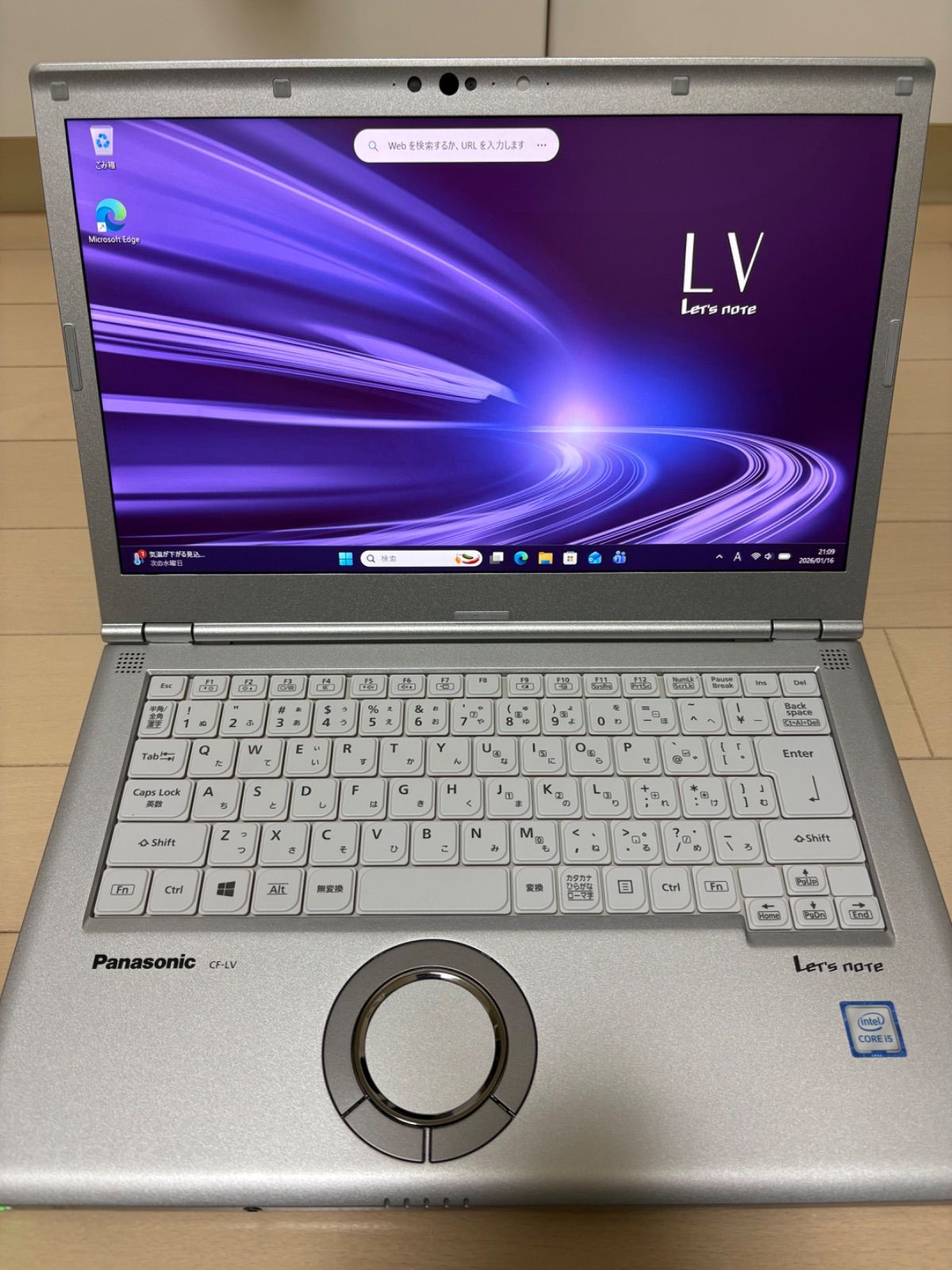 note Let's CF-LV8 Core Panasonic 訳アリPanasonic 第8世代 i5⁄メモリ8GB