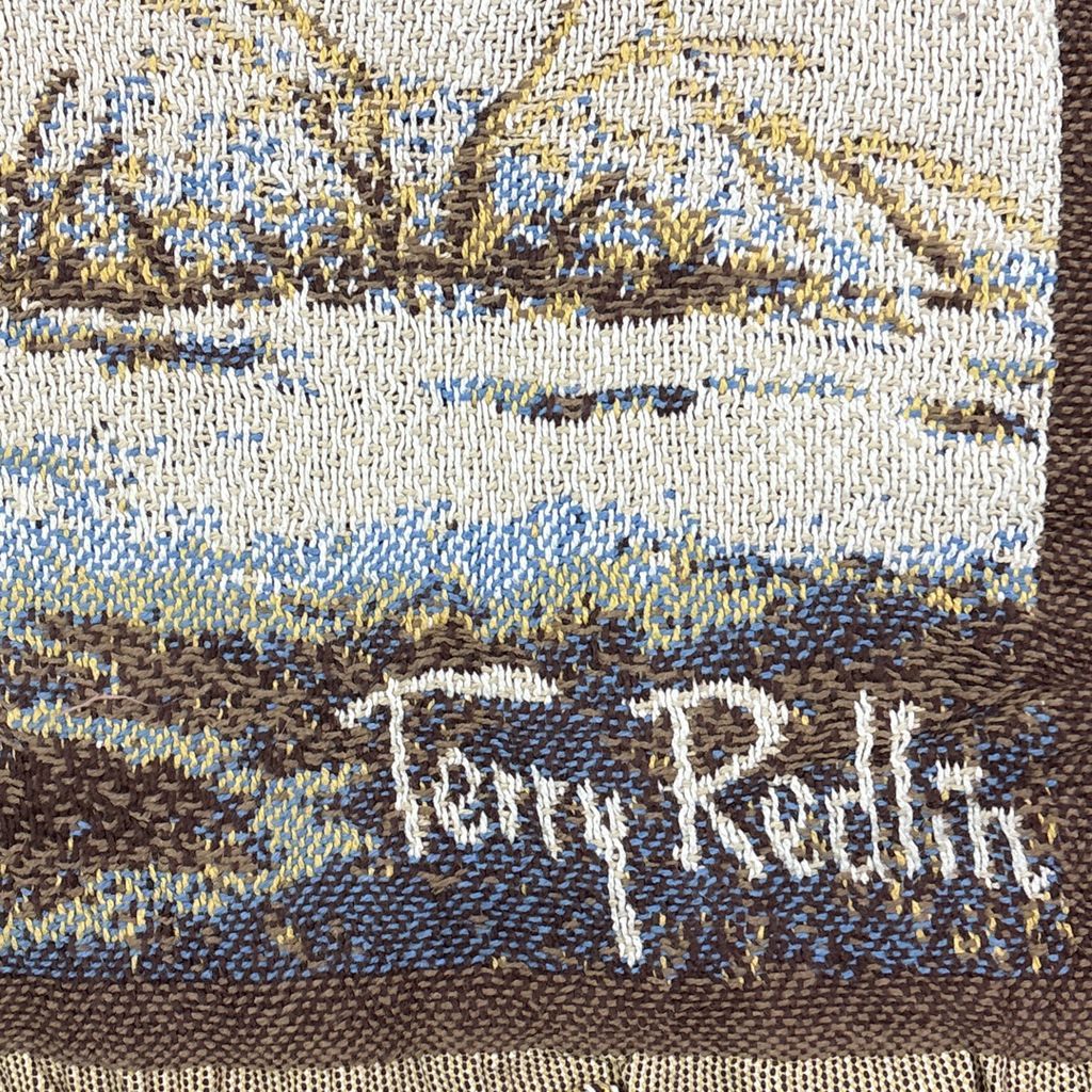 vintageラグ ブランケット マルチカバー タペストリー USA製 MADE IN