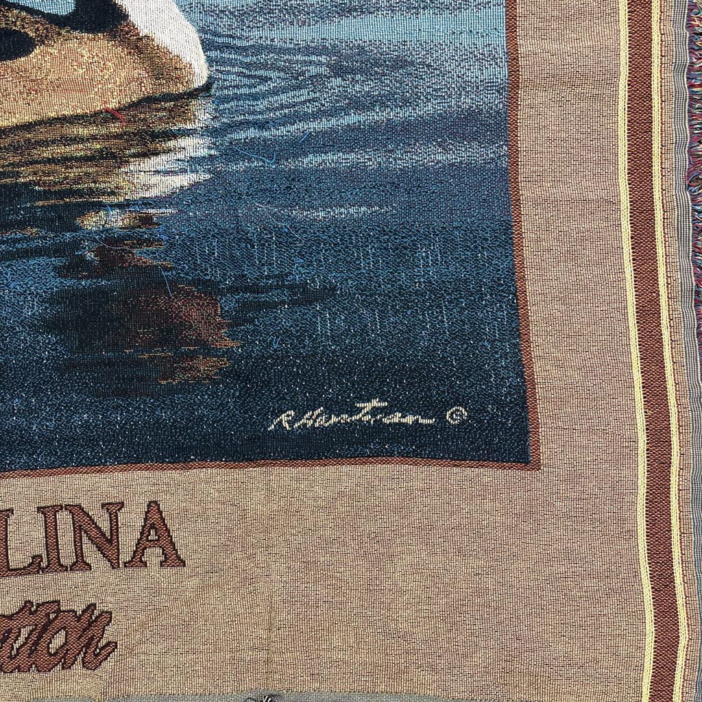 vintageラグ ブランケット マルチカバー タペストリー アニマル 動物