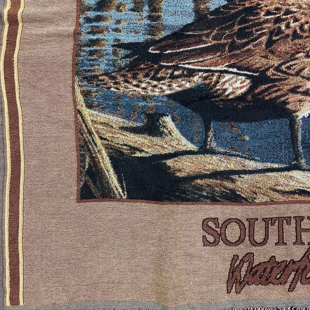 vintageラグ ブランケット マルチカバー タペストリー アニマル 動物