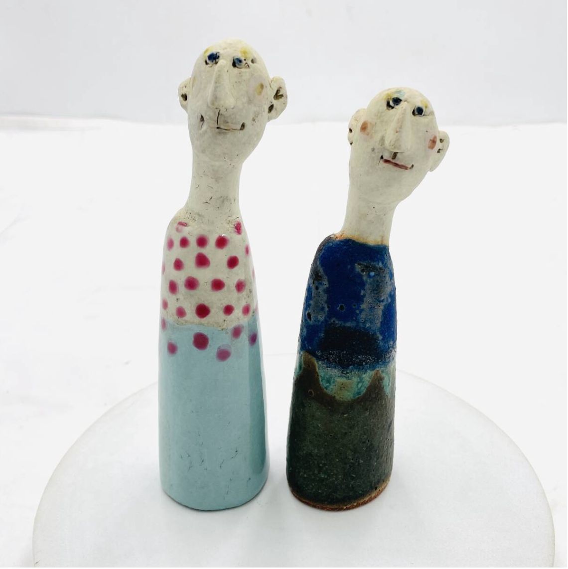 Jane Nur ジェーン・ヌイール Little Men リトルメン 陶器人形 2体