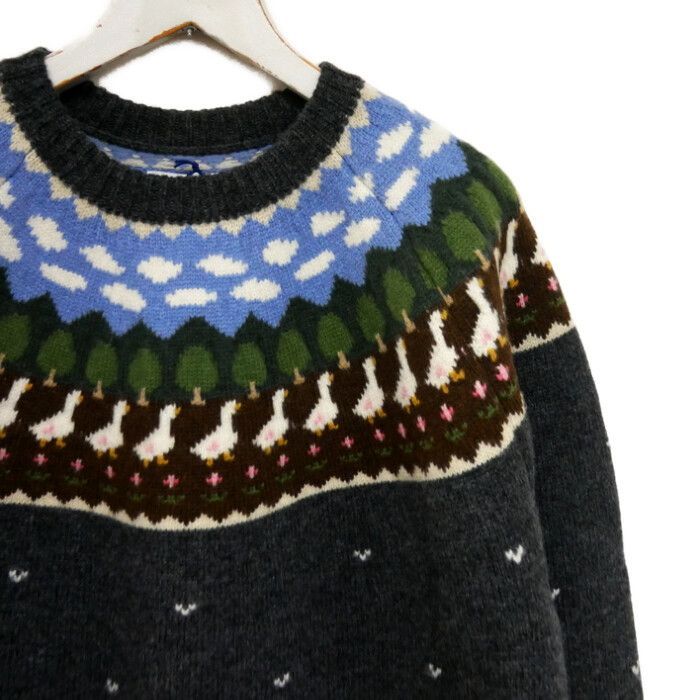 Unlikely アンライクリー 国内正規 25AW Unlikely Fair Isle Duck 