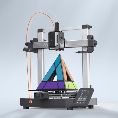 ANYCUBIC Kobra 3 V2 3Dプリンター、600mm/s高速印刷、高精度自動校正