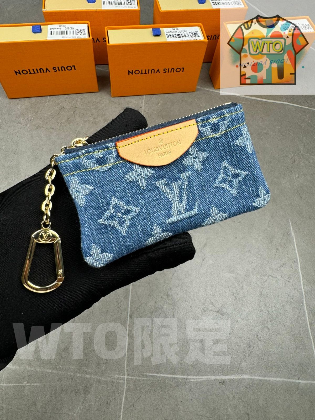 希少LOUIS VUITTON モノグラムデニム ケース 希少LOUIS VUITTON