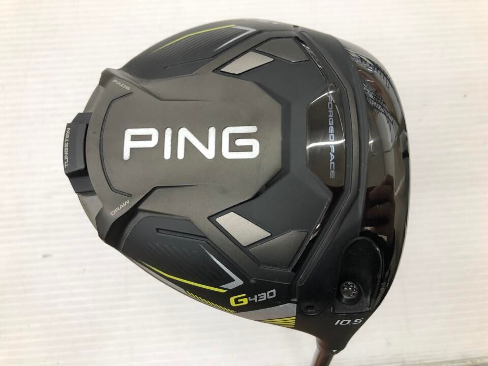 ⭐︎美品⭐︎PING G430LSTドライバー10.5度　ALTAJCB flexS ピン G430 LST 10.5度 ALTA J CB BLACK Sフレックス ドライバー 中古