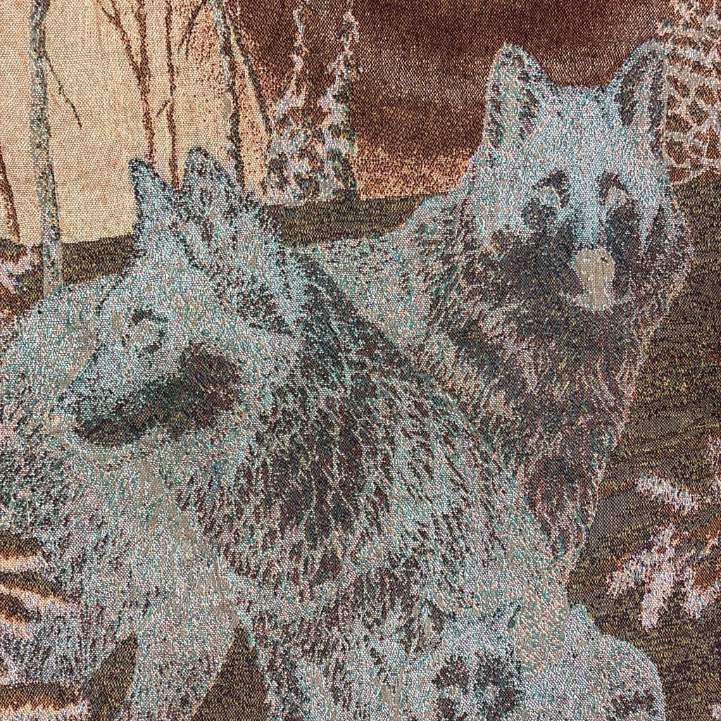 vintageラグ ブランケット マルチカバー タペストリー アニマル 動物