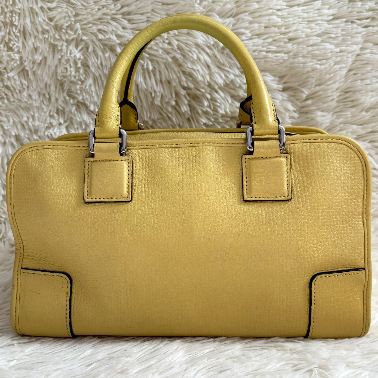 ロエベ　アマソナ　28 ハンドバッグ　イエロー　ミニボストンレLOEWE 楽天市場】【バッグ】LOEWE ロエベ アマソナ28 ハンドバッグ ミニ
