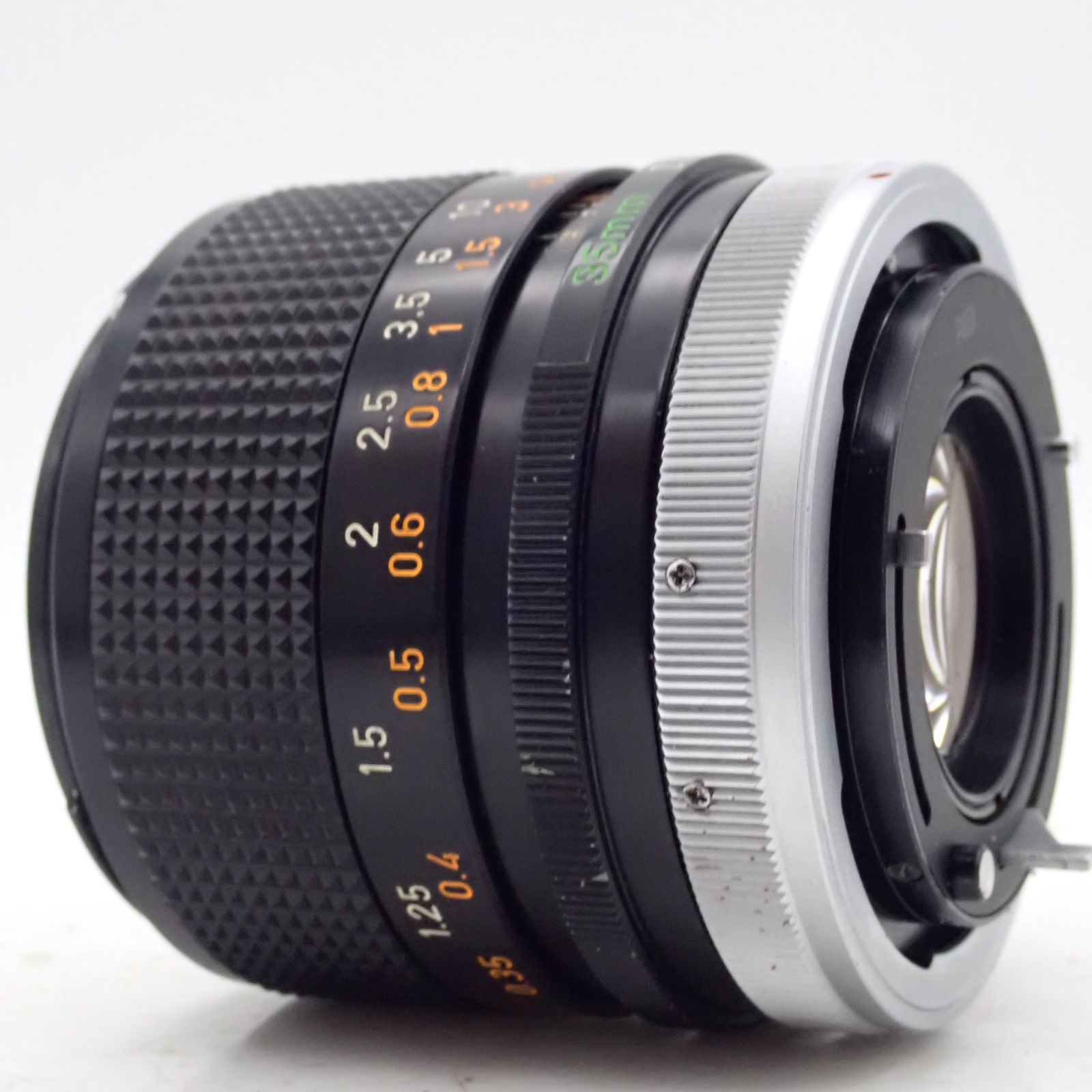 良品 Canon FD 35mm f2 S.S.C. SSC 凹み 最大絞り16 広角 単焦点