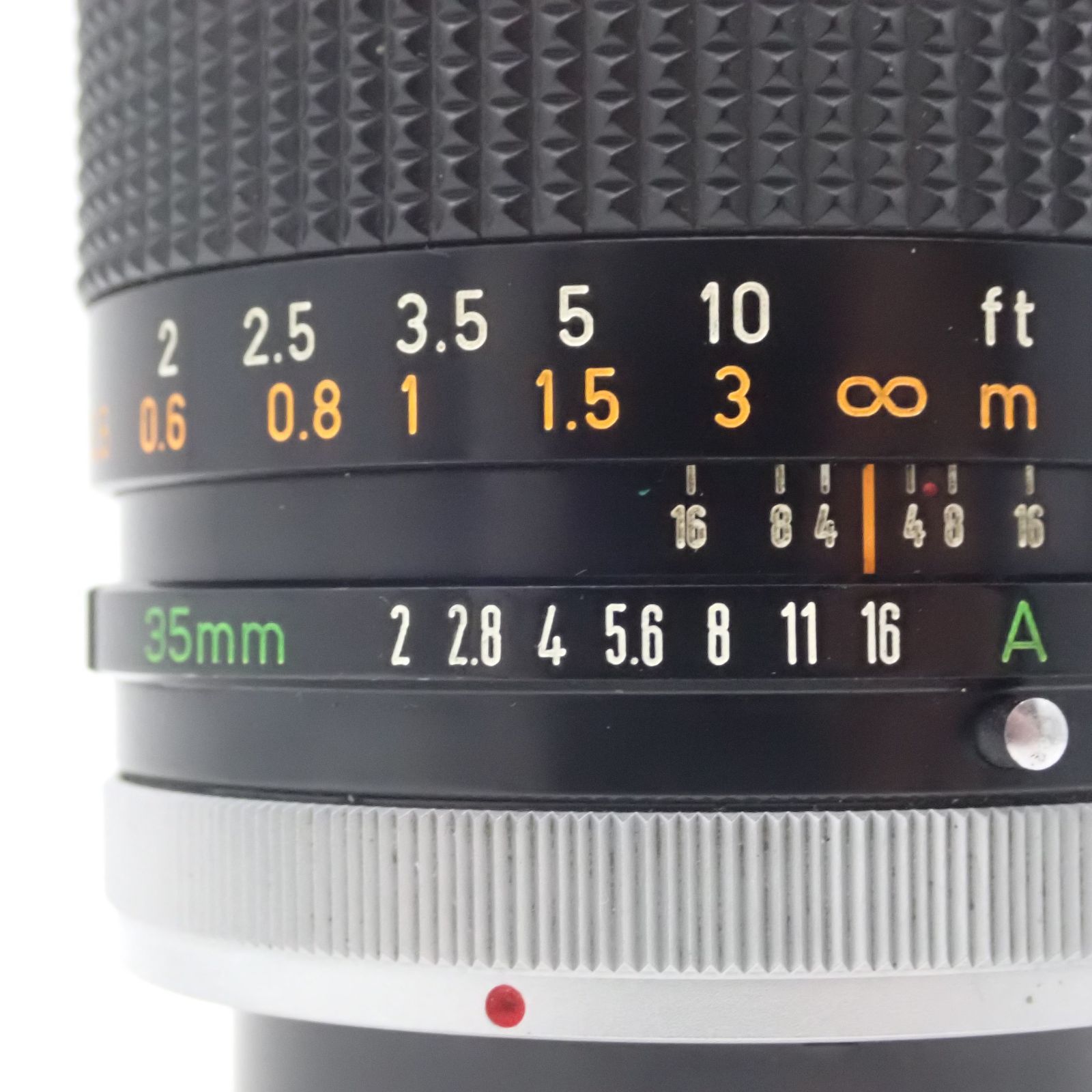 良品 Canon FD 35mm f2 S.S.C. SSC 凹み 最大絞り16 広角 単焦点