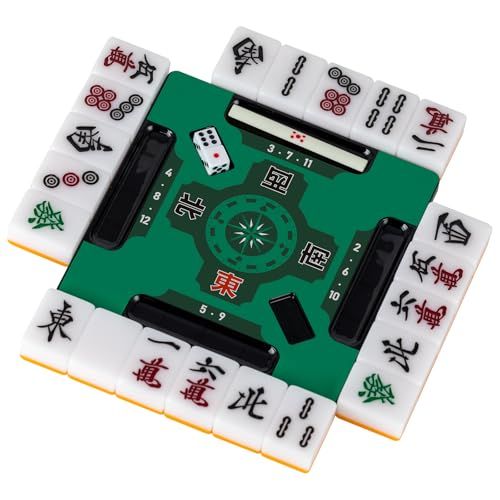 SUNPIE」麻雀マット 麻雀牌セット キャリーバッグ付 超軽量 持ち運び