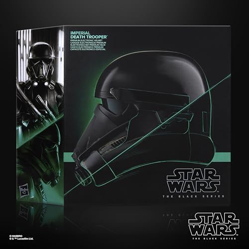 ハズブロ Hasbro スター ウォーズ STAR WARS ブラックシリーズ インペリアル デス トルーパー ム エレクトロニック ヘルメット ローグ ワン ストーリー ロールプレイアイテム 対象年齢 14 歳以 c 87 83 b 5