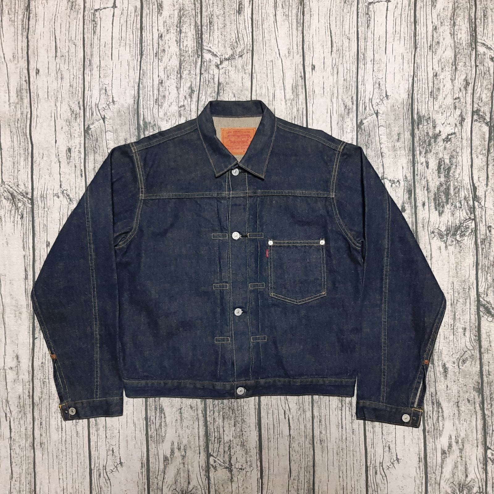 size 42】極上 大戦 4つボタン 98年製 Levi's 71506XX ファースト 日本