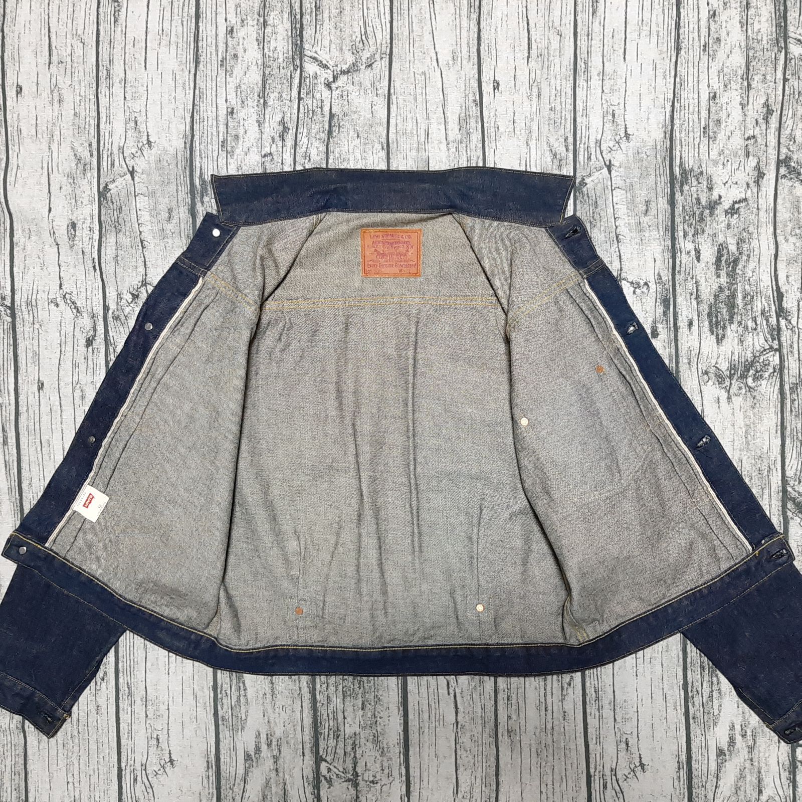 大戦 4つボタン Levi's 71506XX ファースト 99年 日本製 極上 size 42】極上 大戦 4つボタン 98年製 Levi's 71506XX ファースト 日本