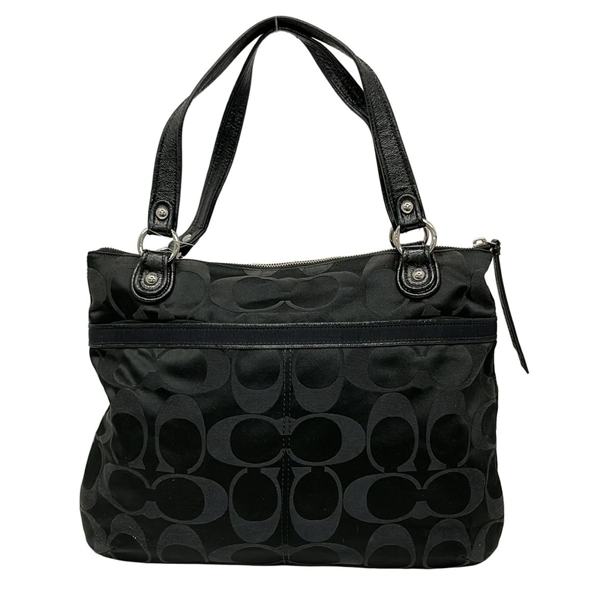 良品COACH コーチポピー レザー グラム トートバッグ Coach（コーチ 