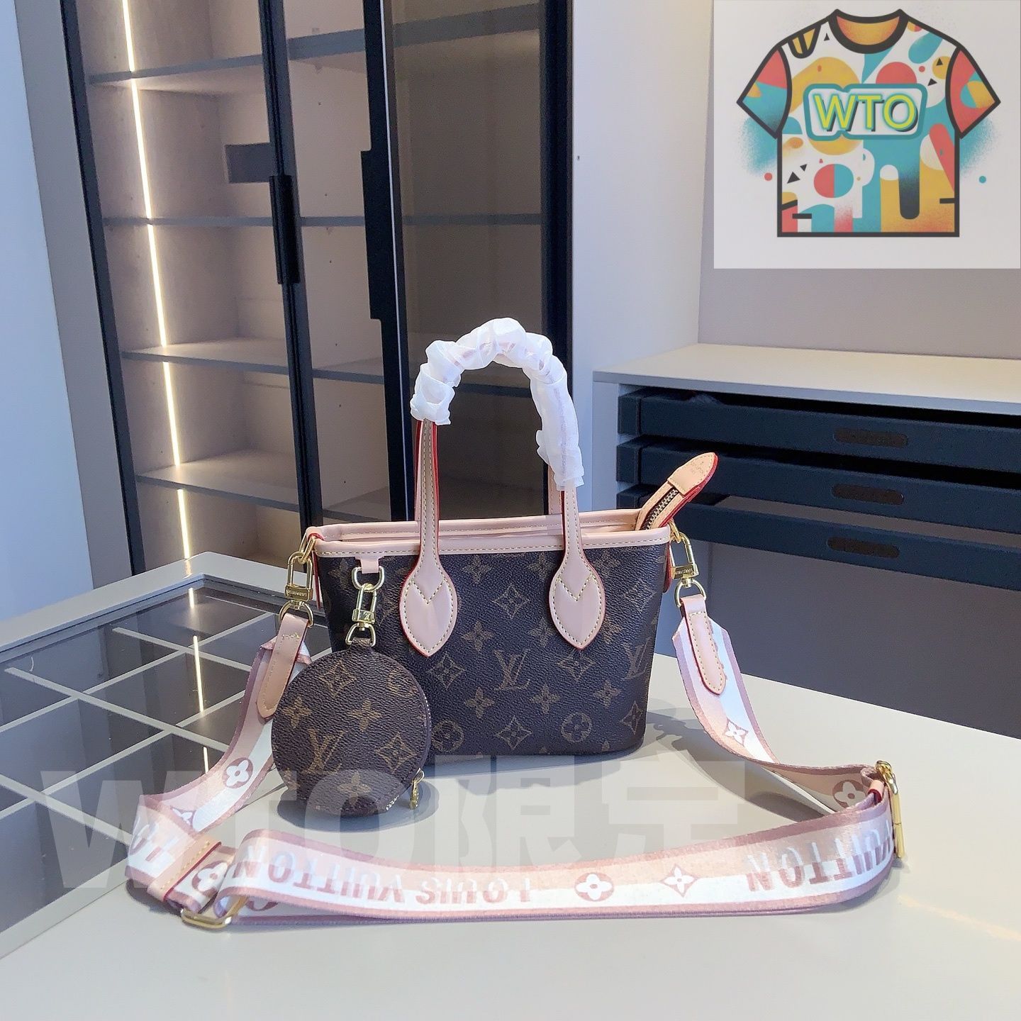 【まとめ売り】ルイルイ出品 ルイヴィトン 村上隆コラボ第二弾 On The Go 激安トートバッグ M13269