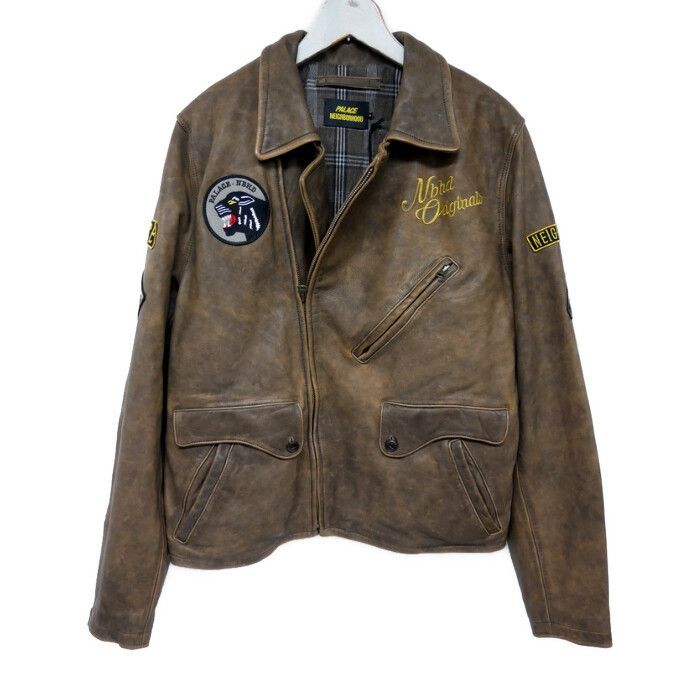 PALACE Susanoo Leather Flight Jacket パレス PALACE パレスSusanoo