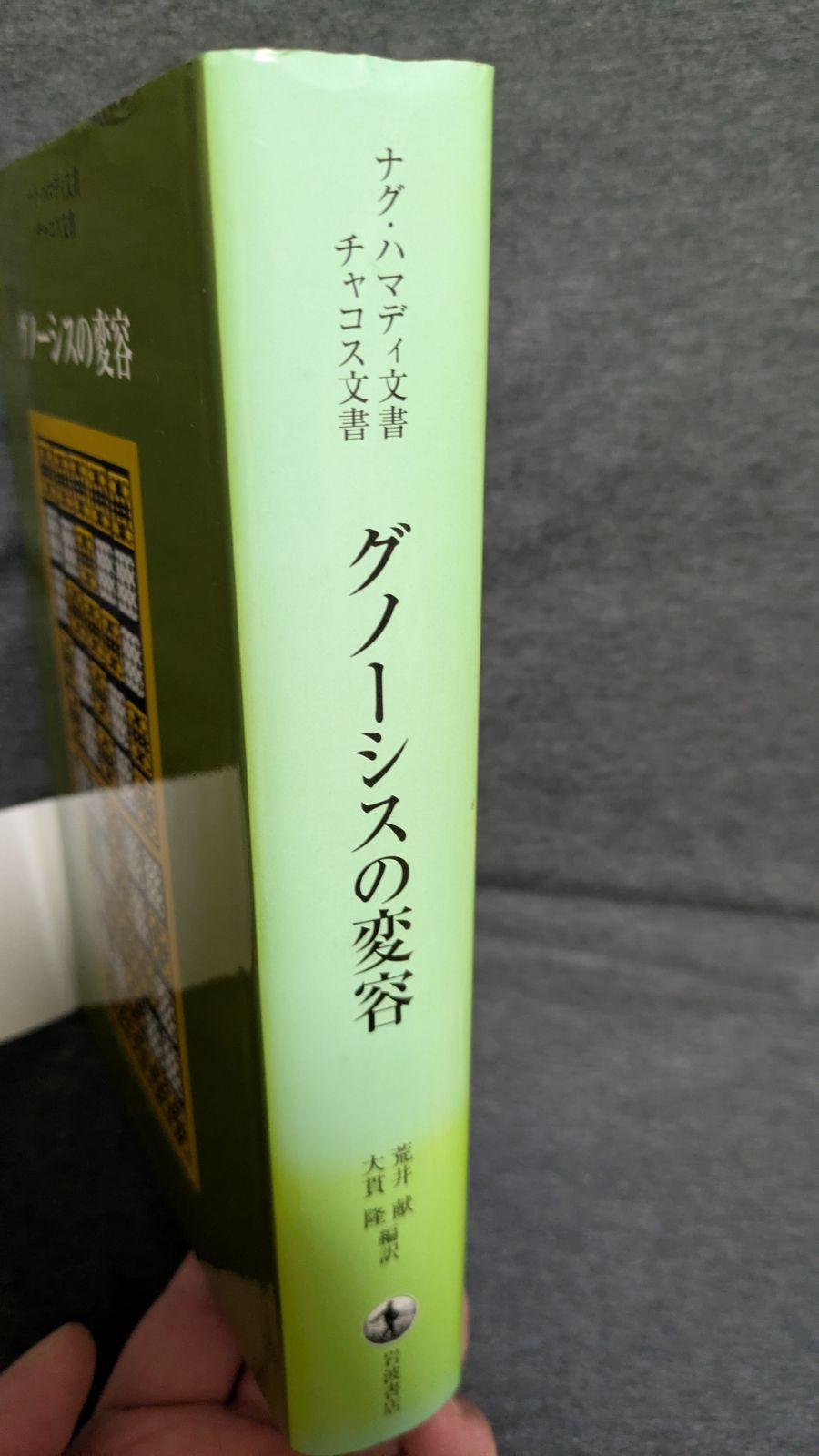 本 グノーシスの変容 ナグ・ハマディ文書・チャコス文書 (荒井献・大貫