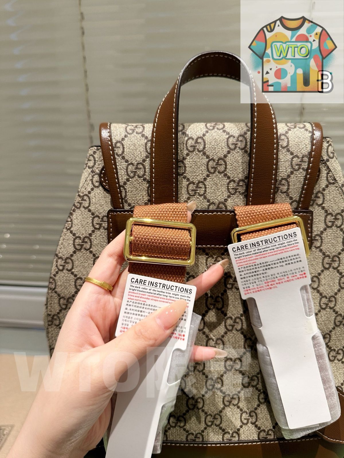 今日特価】Gucci モノグラム ダブルショルダーバッグ（男女兼用