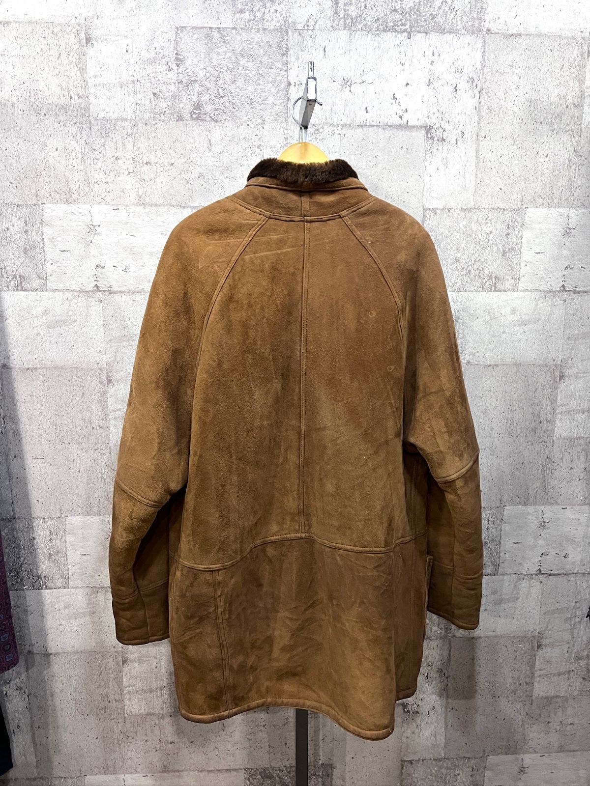 80'S イタリア製 Shearling ムートンコート シアリング - メルカリ