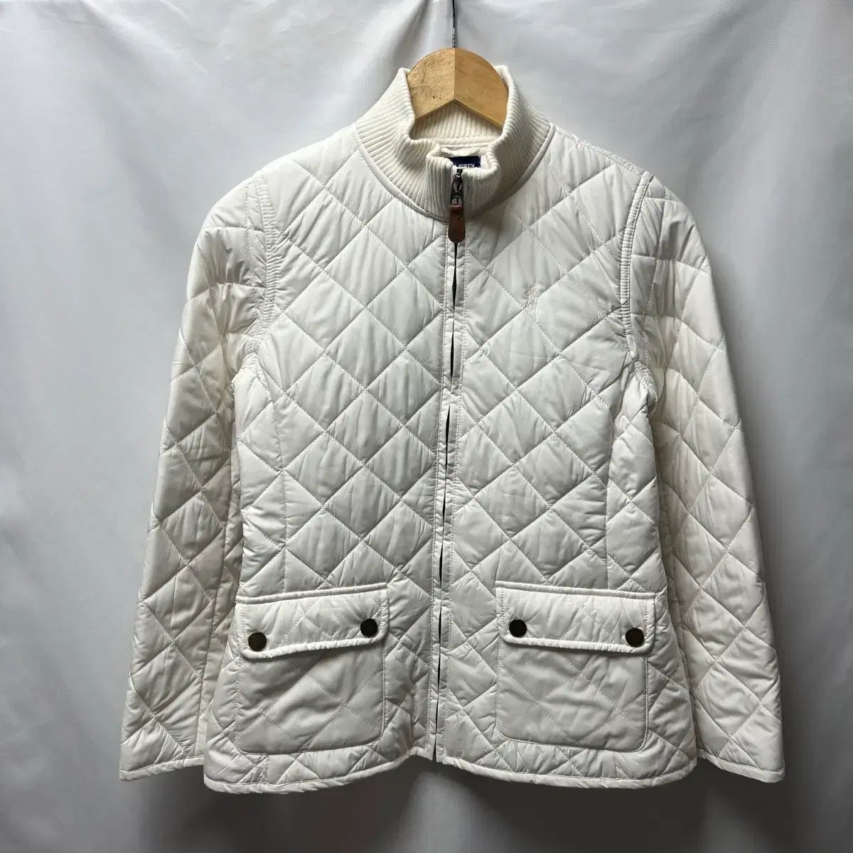 正規品/ウィメンズXL ポロ ラルフローレン 白 キルティング アウター