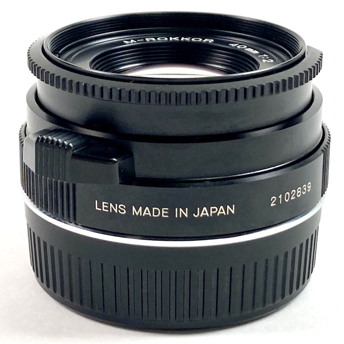 ミノルタ MINOLTA M-ROKKOR 40mm F2 Mマウント (CLE用) レンジ
