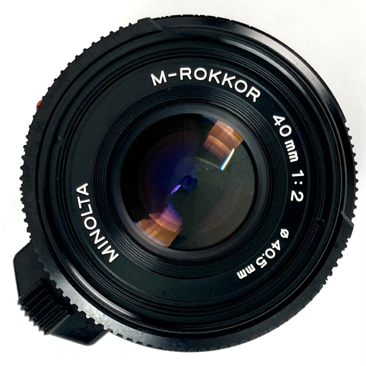 ミノルタ MINOLTA M-ROKKOR 40mm F2 Mマウント (CLE用) レンジ