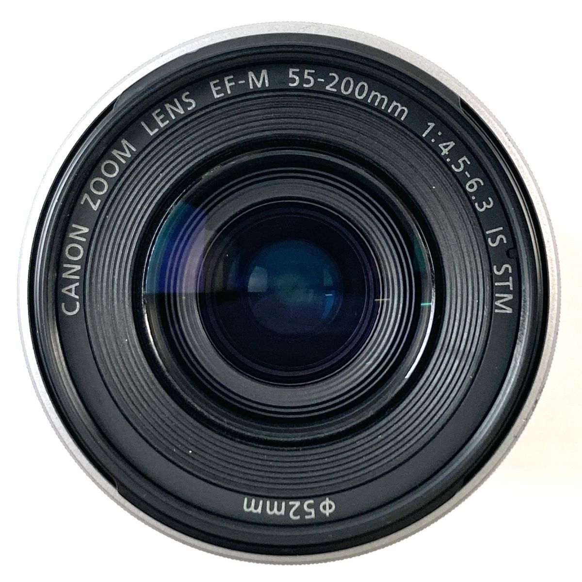 キヤノン Canon EF-M 55-200mm F4.5-6.3 IS STM シルバー 一眼カメラ用