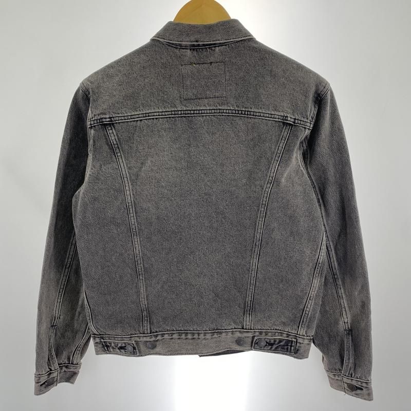 中古】LEVI'S PREMIUM ブラックデニムジャケット サイズS ブランクタブ