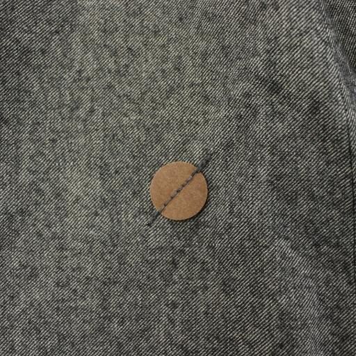 ヒューゴボス テーラードジャケット 麻 リネン 36 グレー  