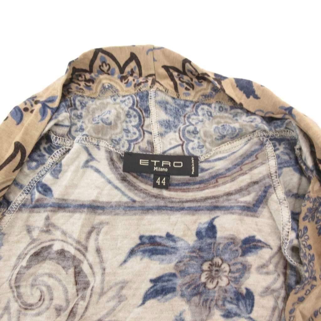 エトロ ETRO ワンピース カシミヤ混 花柄 ペイズリープリント ロング
