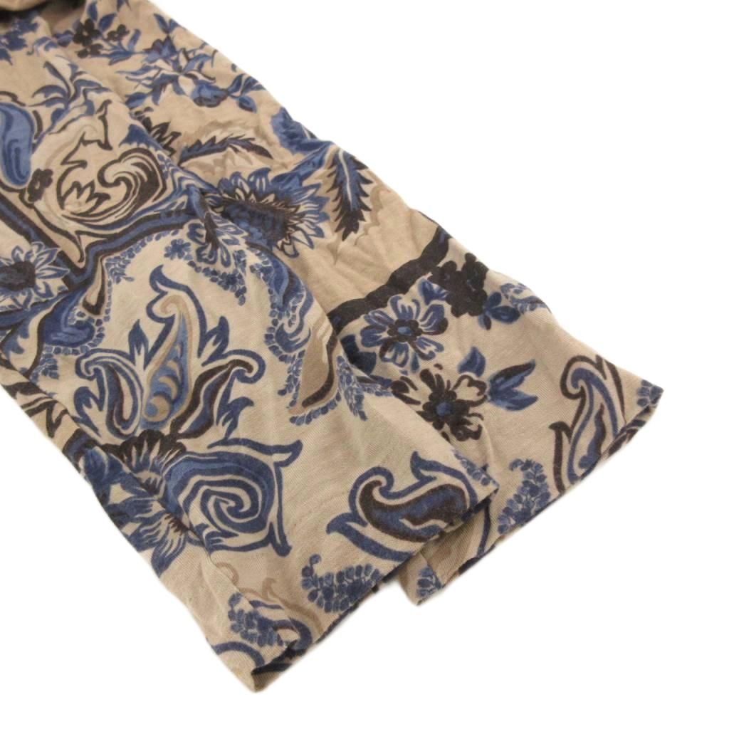 エトロ ETRO ワンピース カシミヤ混 花柄 ペイズリープリント ロング