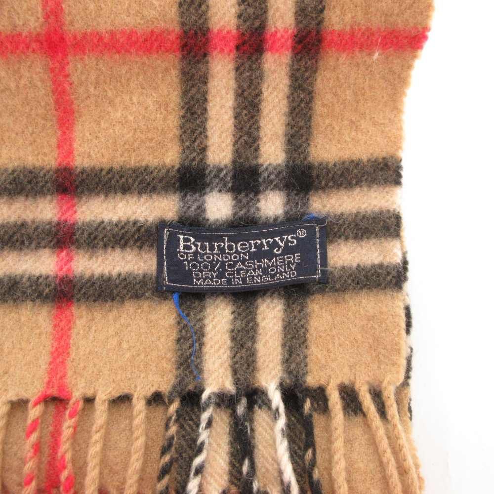 バーバリーズ Burberrys ヴィンテージ カシミヤ ノバチェックマフラー