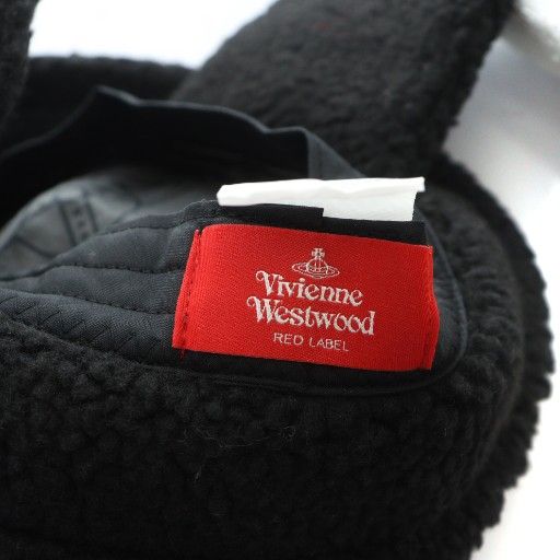 Vivienne Westwood redLabel 黒ボア バケットハット Vivienne Westwood