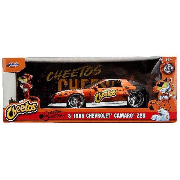 1 24 CHEETOS 1985 CHEVY CAMARO Z 28 w CHESTER CHEETAH チートス ミニカー