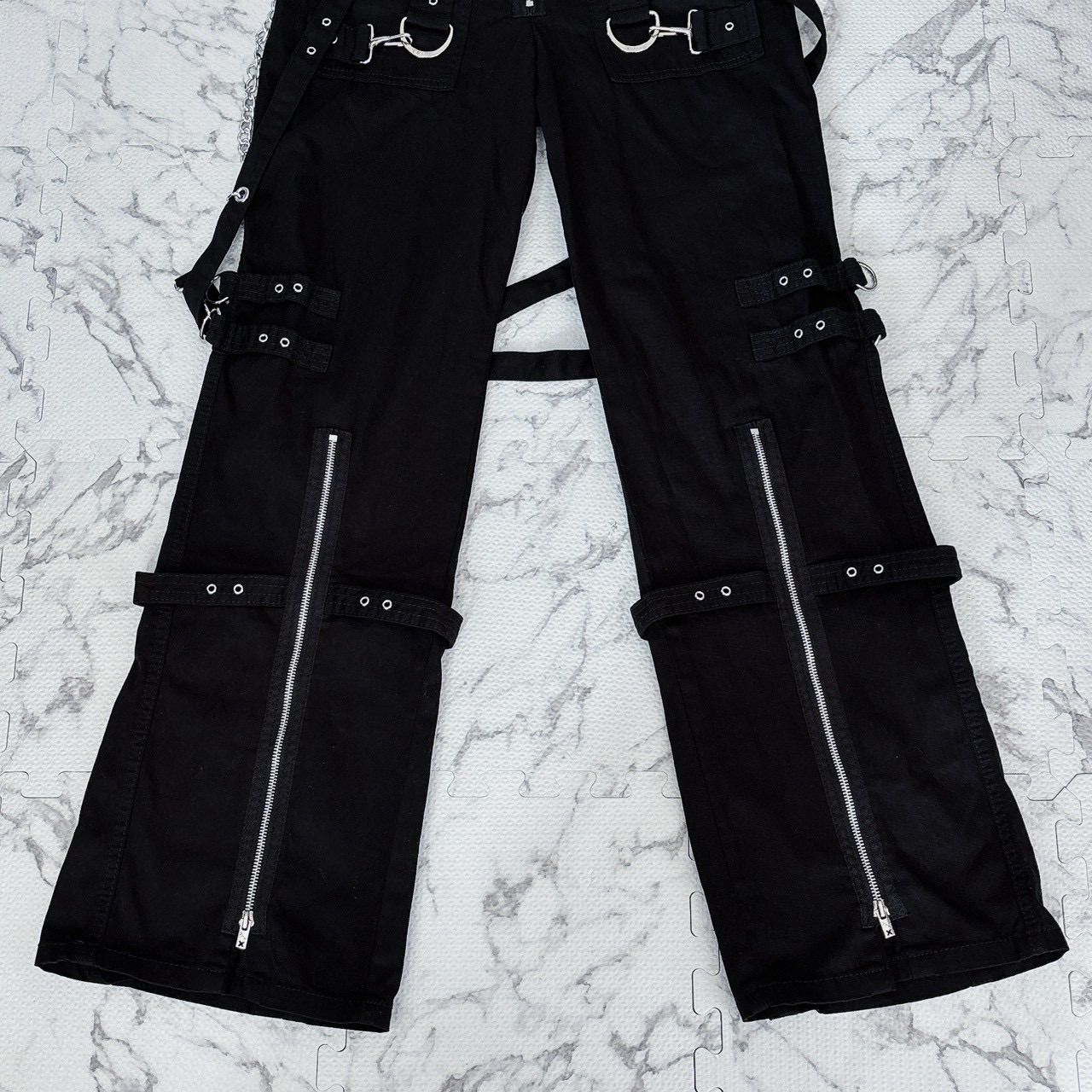 TRIPP NYC SUPER D-RING PANT ボンテージパンツ ブラック メンズ 28