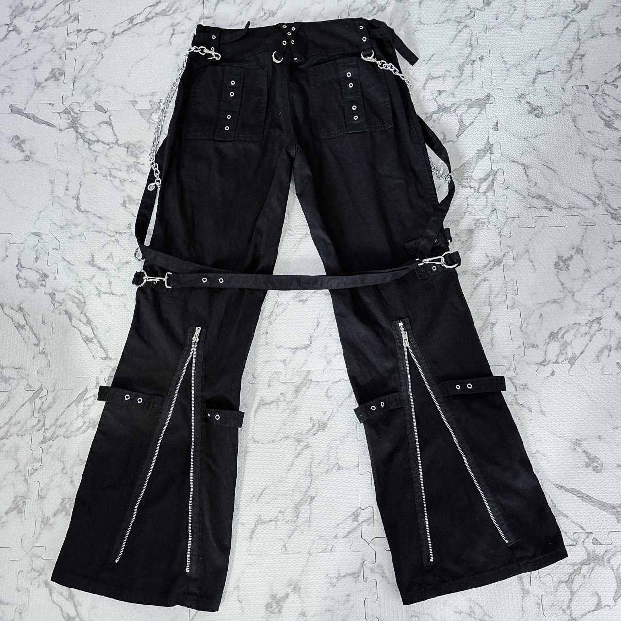 TRIPP NYC SUPER D-RING PANT ボンテージパンツ ブラック メンズ 28