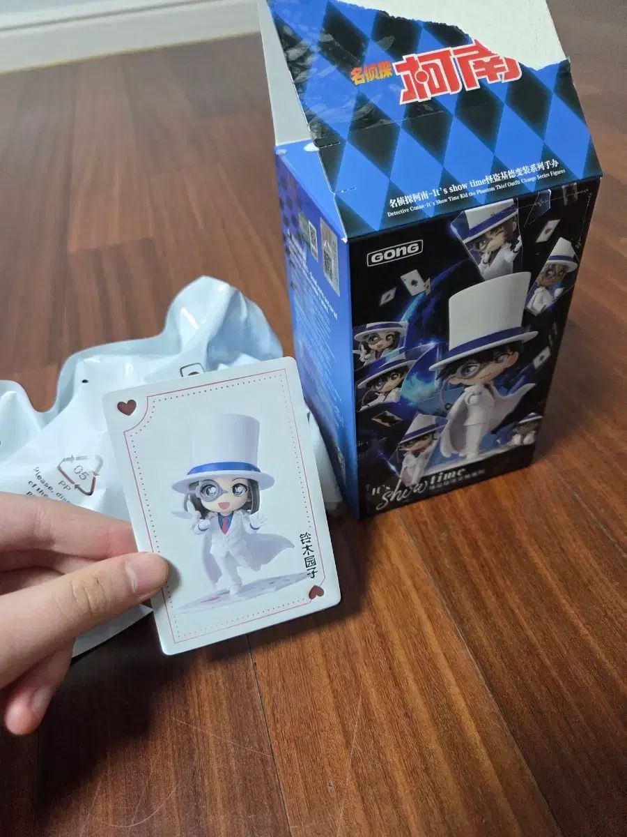 中国限定　怪盗キット　鈴木園子 フィギュア　It's show time 名探偵コナン POP MART (ポップマート) 怪盗 キッド 変装シリーズ 鈴木