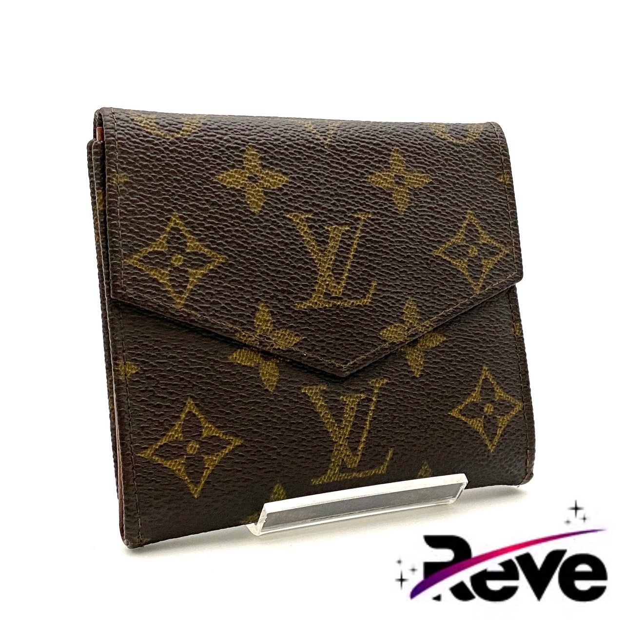 【新品同様】ルイヴィトン モノグラム カルトクレディ 三つ折り財布 Wホック ルイヴィトン モノグラム カルトクレディ 三つ折り財布 Wホック